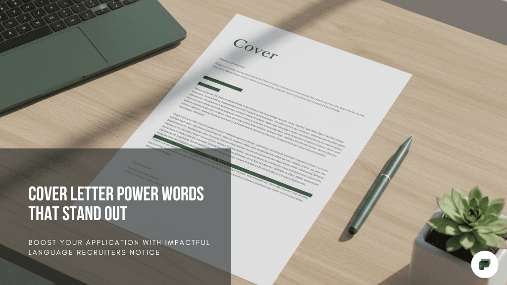 Cover Letter Power Words That Make Your Application Stand Out