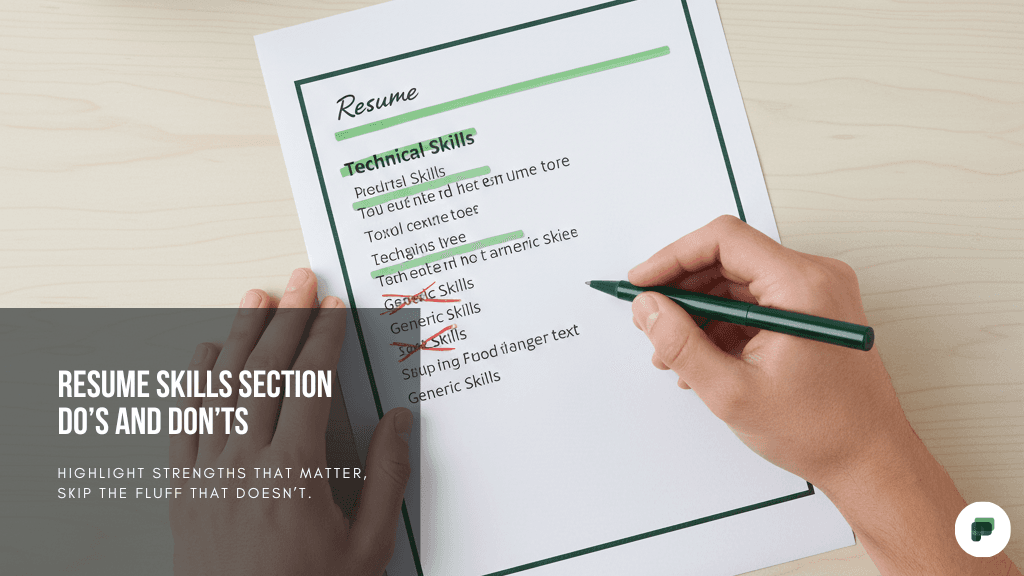 Resume Skills Section: What to Include and What to Leave Out
